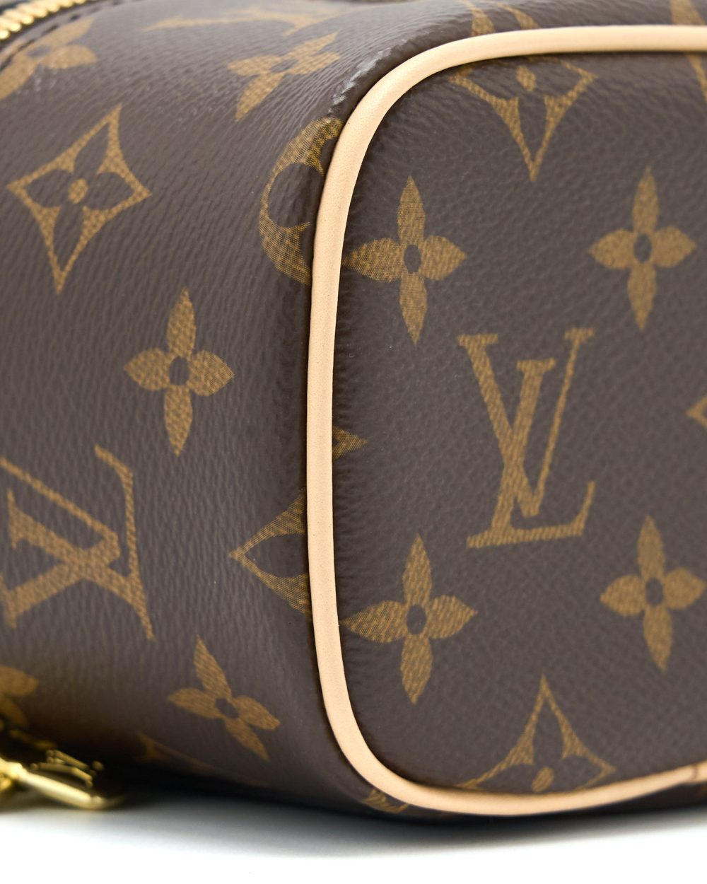 AAA Replica Louis Vuitton LV NICE NANO MONOGRAM CANVAS GHW