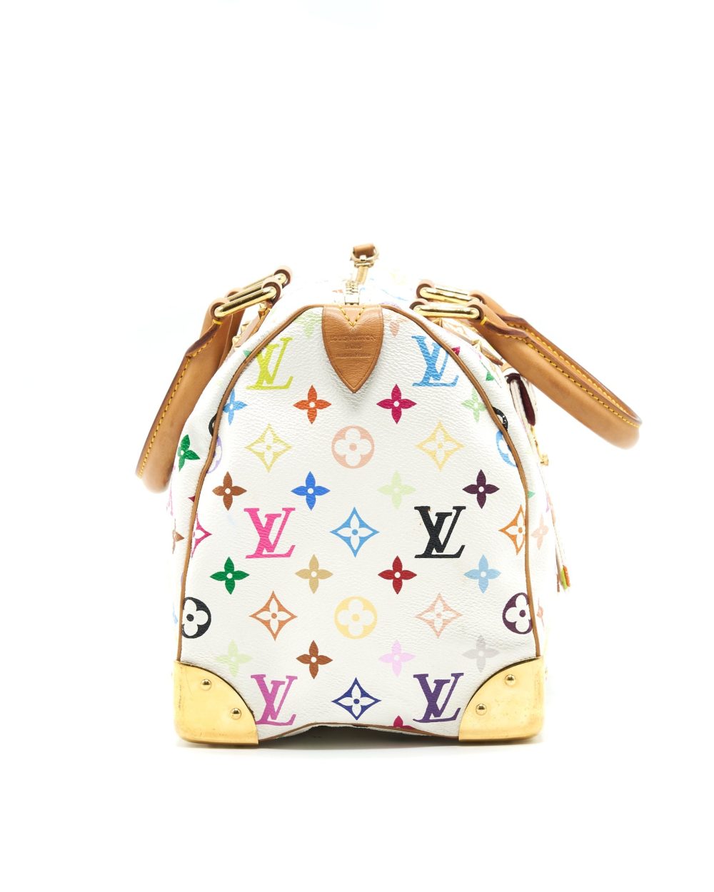 AAA Replica Louis Vuitton LV MONOGRAM MULTICOLOR SPEEDY 30 TOTE