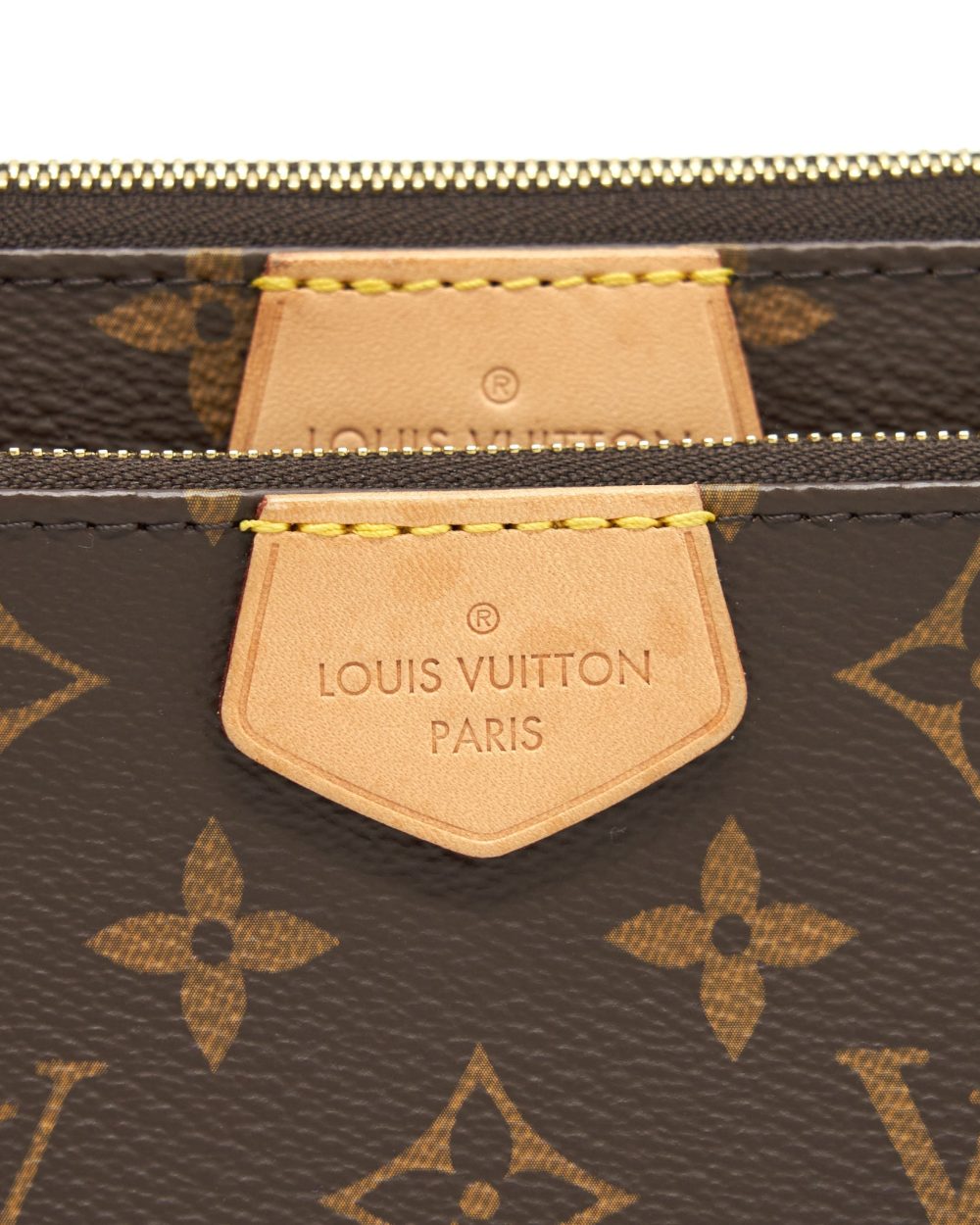 AAA Replica Louis Vuitton LV MULTI POCHETTE ACCESSORIES PINK STRAP MONOGRAM CANVAS GHW