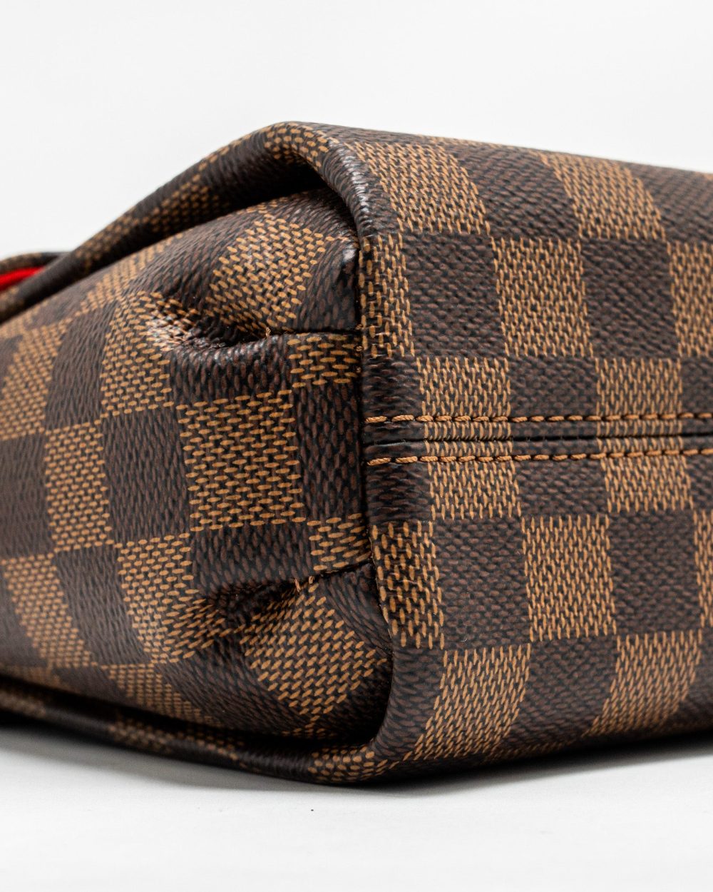 AAA Replica Louis Vuitton LV CROISETTE DAMIER EBENE GHW
