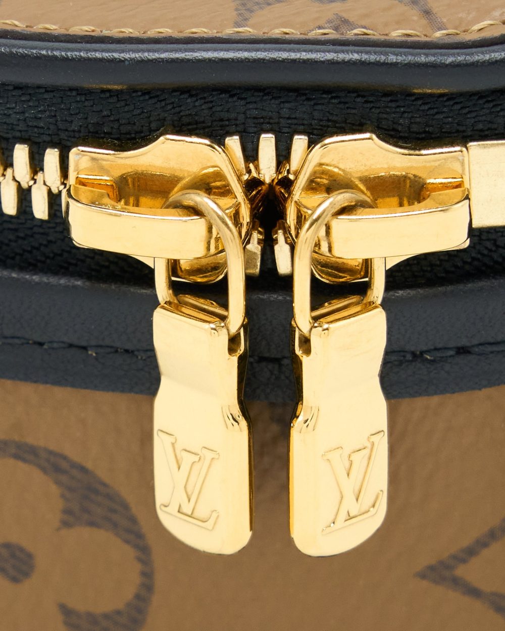 AAA Replica Louis Vuitton LV MINI BOITE CHAPEAU MONOGRAM REVERSE CANVAS BLACK GHW