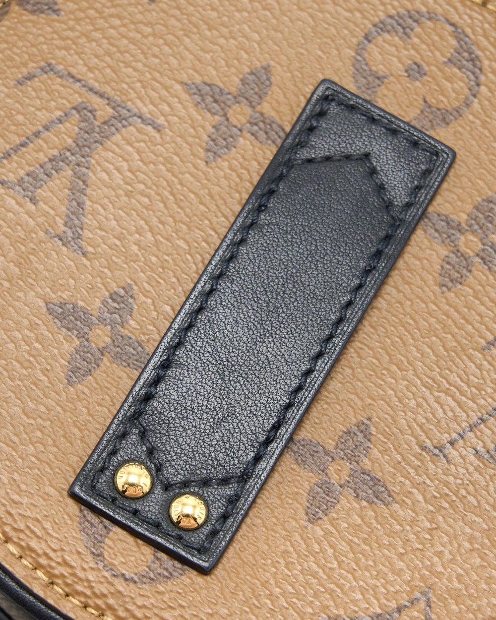 AAA Replica Louis Vuitton LV MINI BOITE CHAPEAU MONOGRAM REVERSE CANVAS BLACK GHW