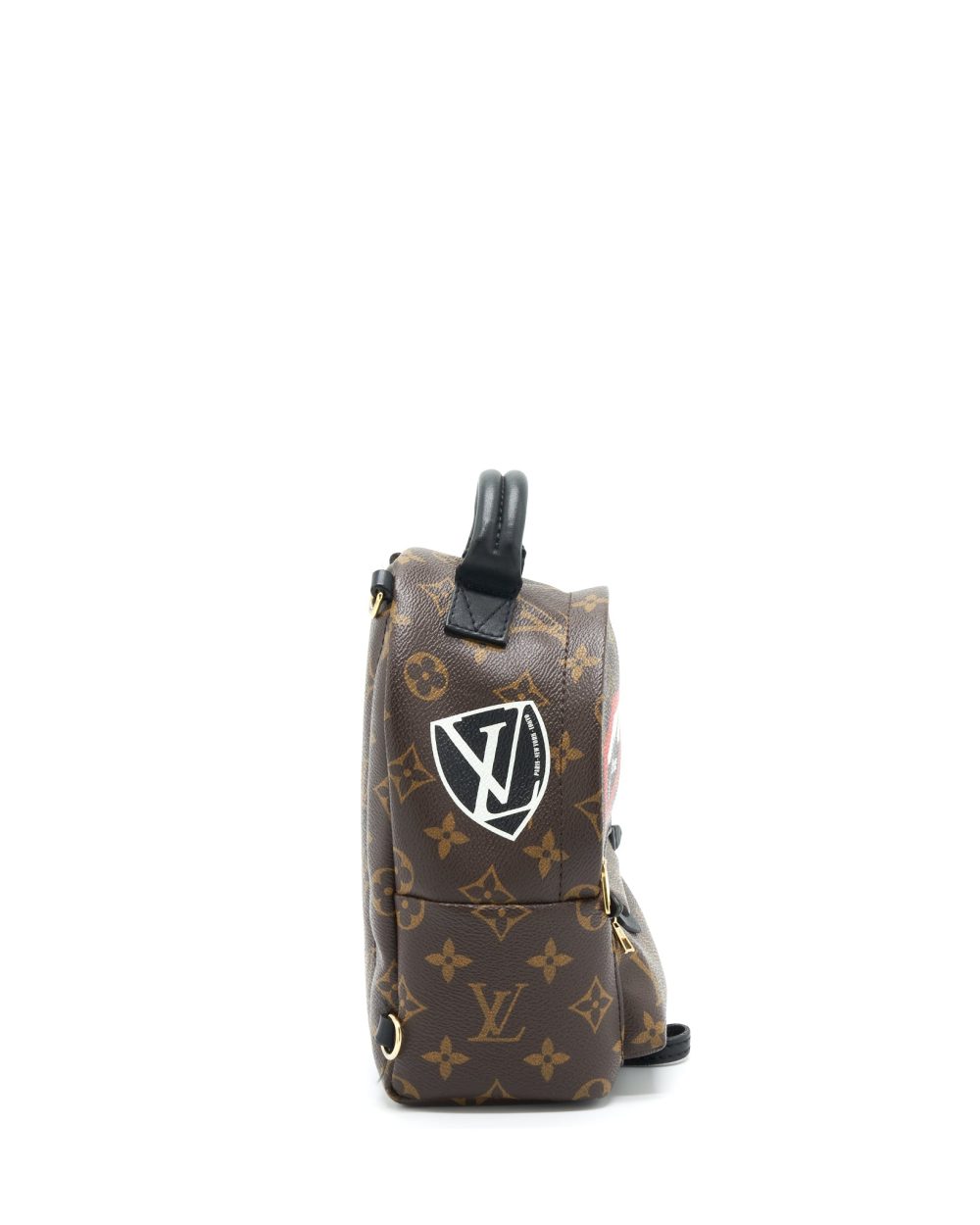 AAA Replica Louis Vuitton LV MINI PALM BACKPACK SPRING LIMITED EDITION MONOGRAM CANVAS GHW