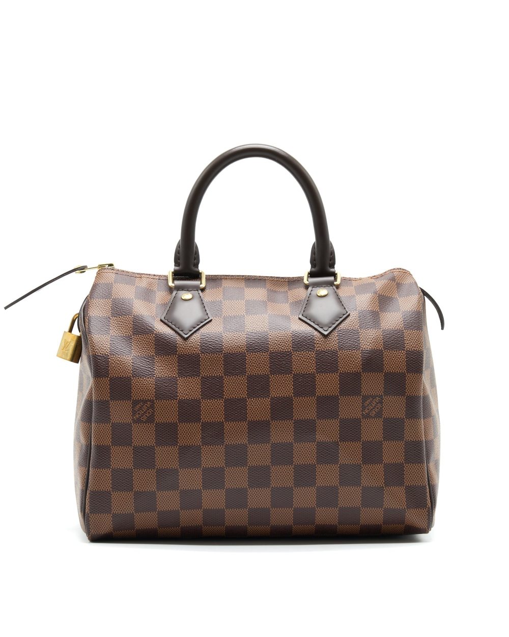 AAA Replica Louis Vuitton LV SPEEDY 25 DAMIER EBENE CANVAS