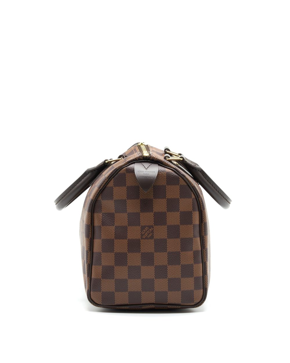 AAA Replica Louis Vuitton LV SPEEDY 25 DAMIER EBENE CANVAS