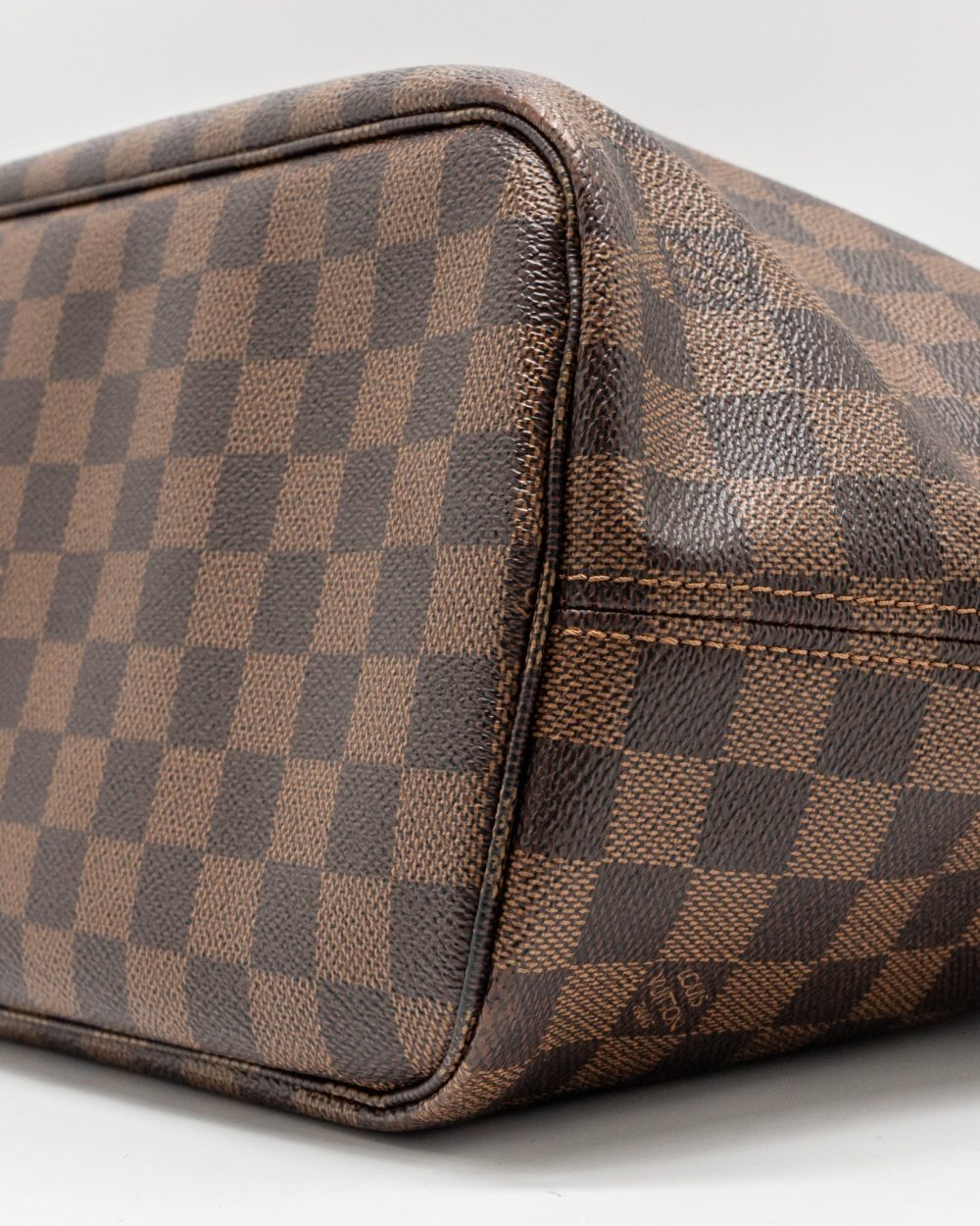 AAA Replica Louis Vuitton LV NEVERFULL MM DAMIER EBENE CANVAS GHW