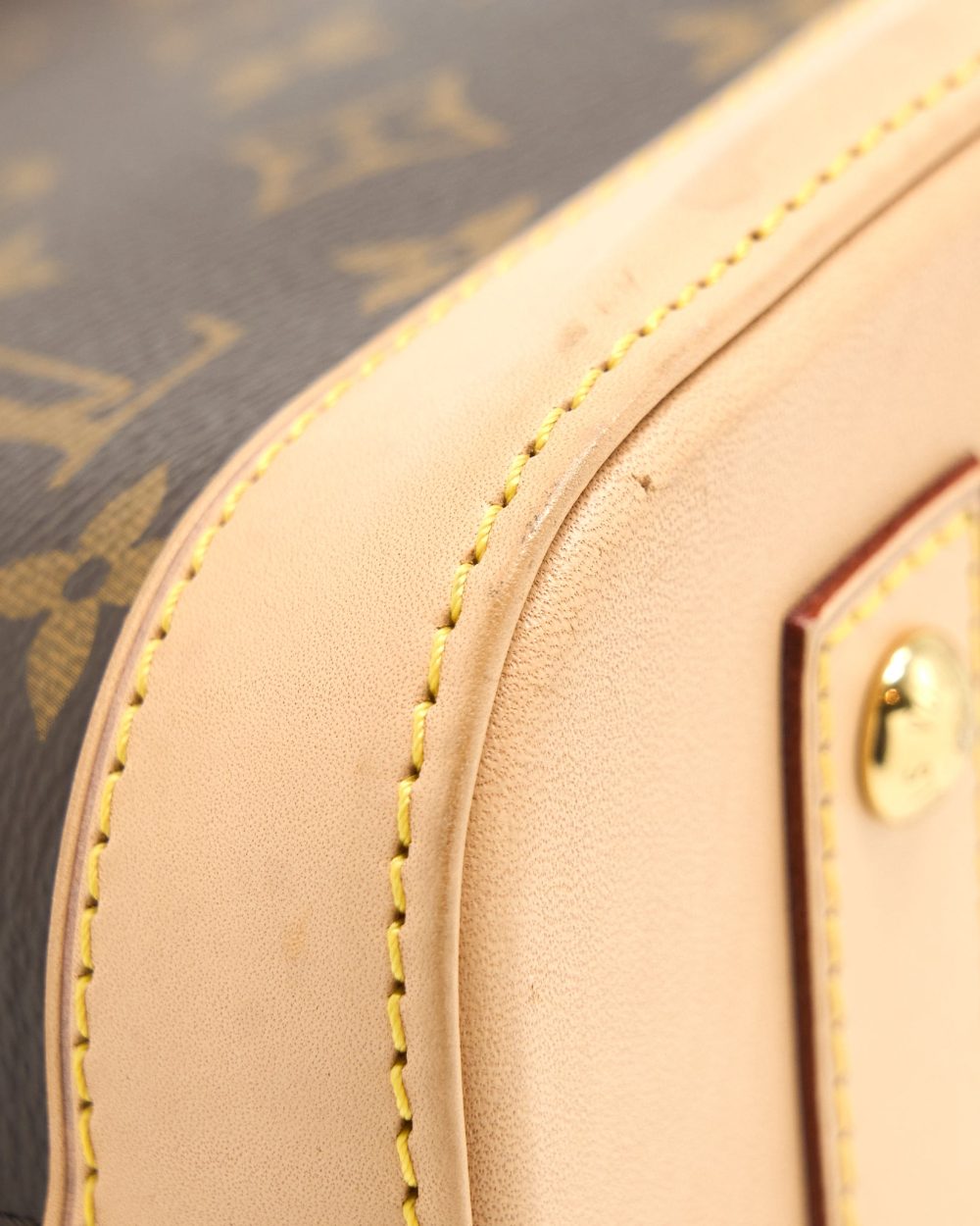 AAA Replica Louis Vuitton LV ALMA BB MONOGRAM CANVAS GHW