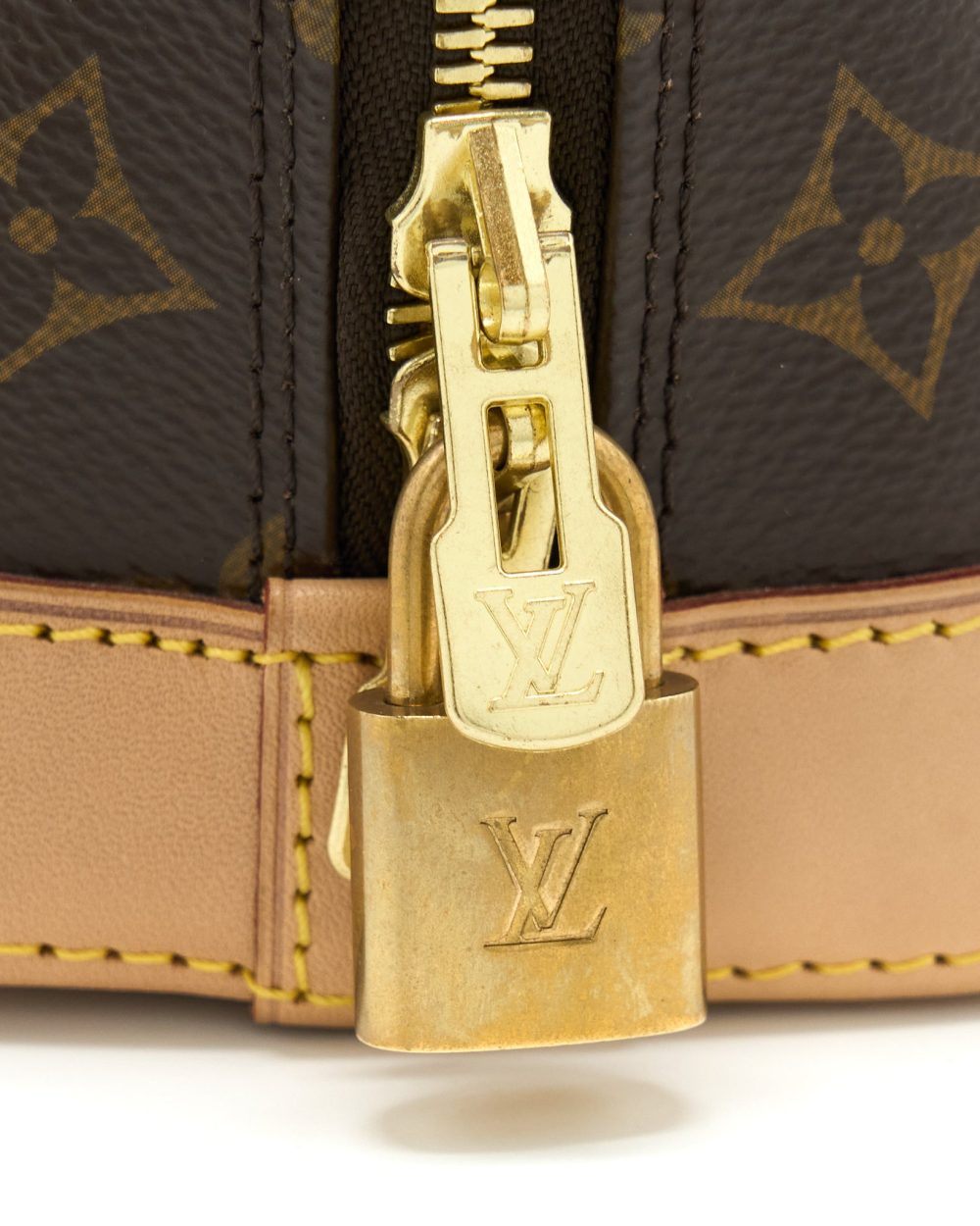 AAA Replica Louis Vuitton LV ALMA BB MONOGRAM CANVAS GHW