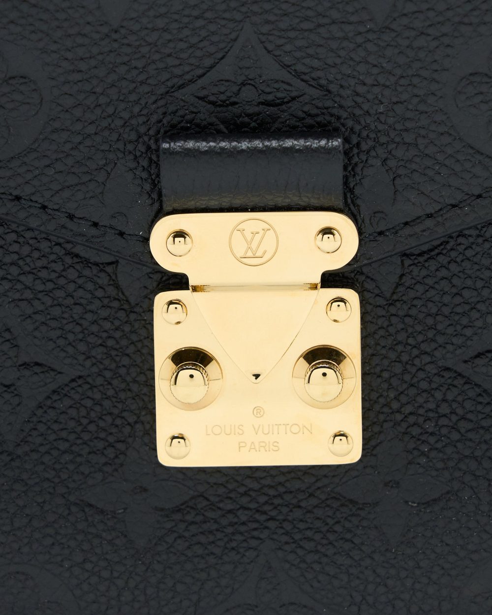 AAA Replica Louis Vuitton LV POCHETTE METIS MONOGRAM EMPREINTE BLACK GHW (NEW VERSION)