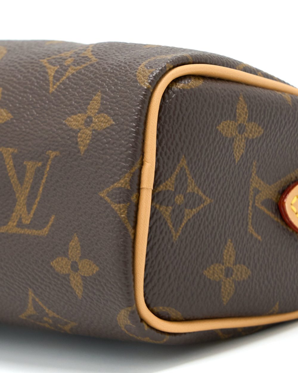 AAA Replica Louis Vuitton LV NEW VERSION NANO SPEEDY MONOGRAM CANVAS GHW