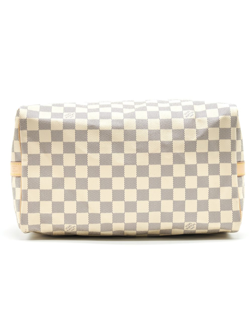 AAA Replica Louis Vuitton LV SPEEDY 30 WITH STRAP DAMIER AZUR CANVAS