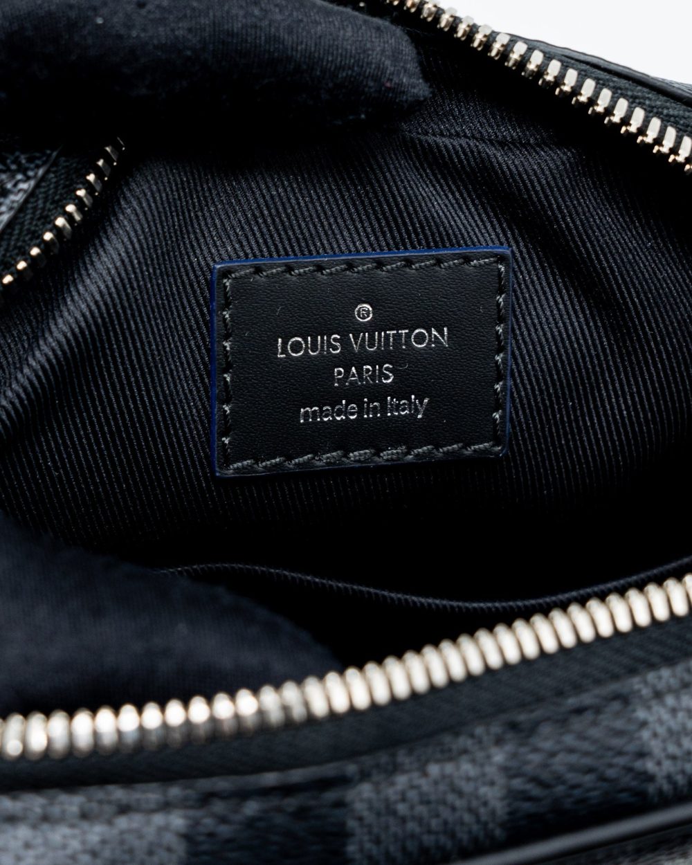 AAA Replica Louis Vuitton LV GRAPHITE MAP DANUBE PM CROSSBODY BAG DAMIER CANVAS / MULTICOLOR SHW