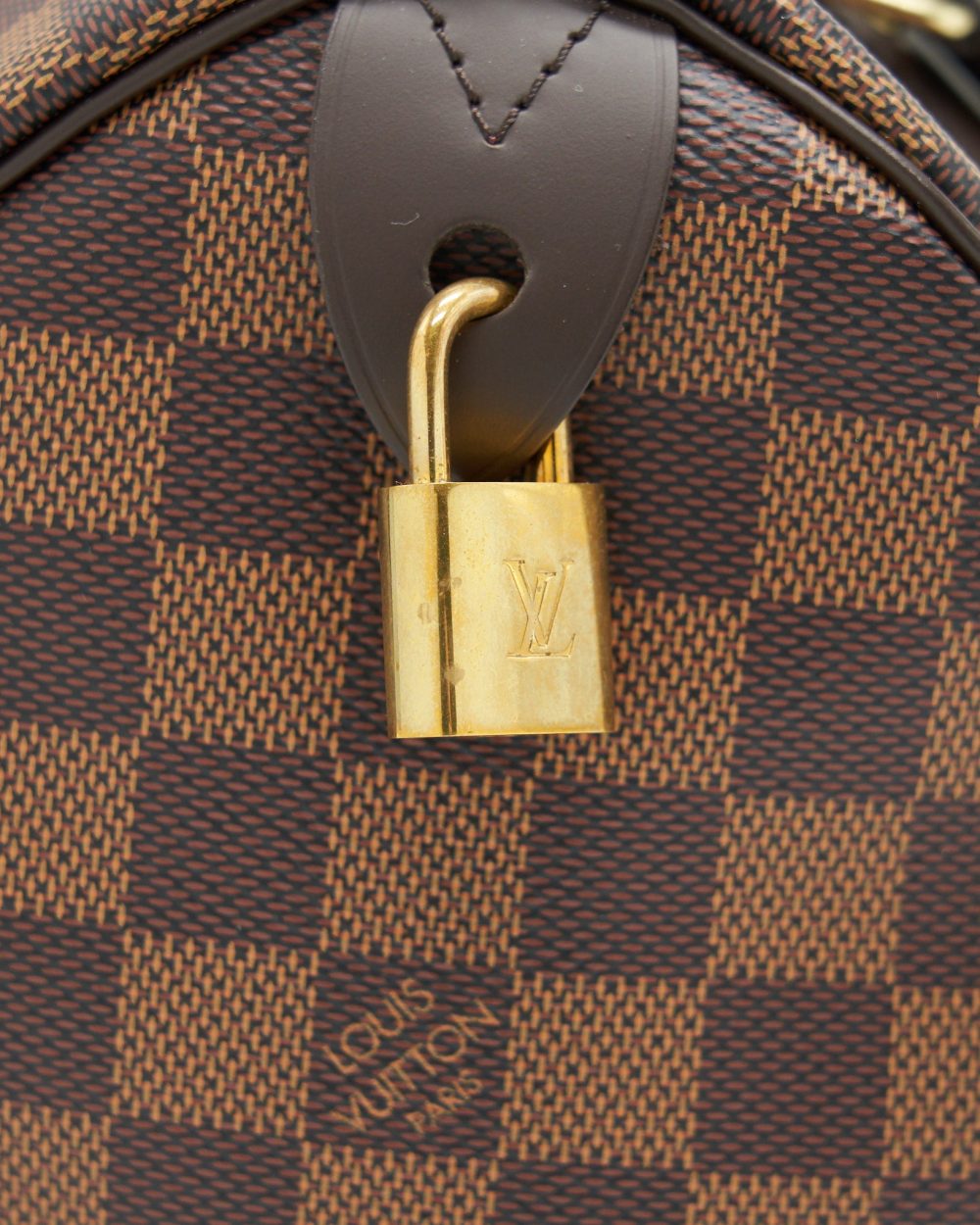 AAA Replica Louis Vuitton LV SPEEDY 25 DAMIER EBENE CANVAS
