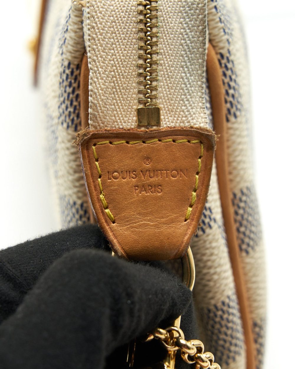 AAA Replica Louis Vuitton LV EVA CROSSBODY BAG IN DAMIER AZUR
