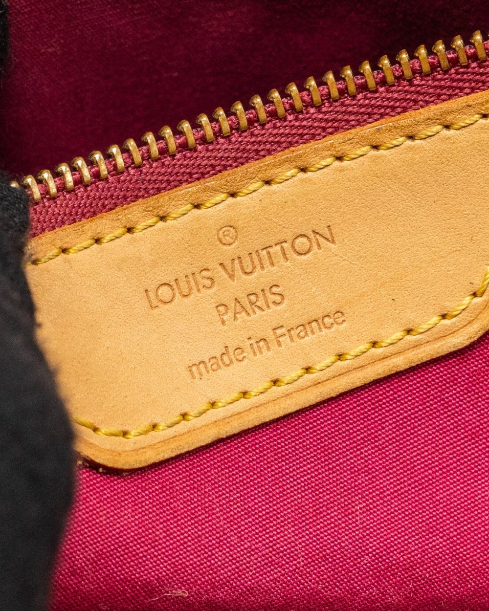 AAA Replica Louis Vuitton LV VERNIS BREA MM BAG MONOGRAM PATENT ROSE INDIAN GHW