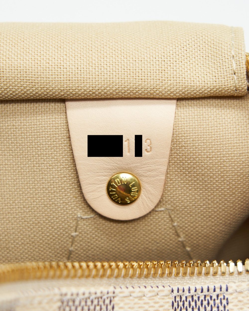 AAA Replica Louis Vuitton LV SPEEDY 30 WITH STRAP DAMIER AZUR CANVAS