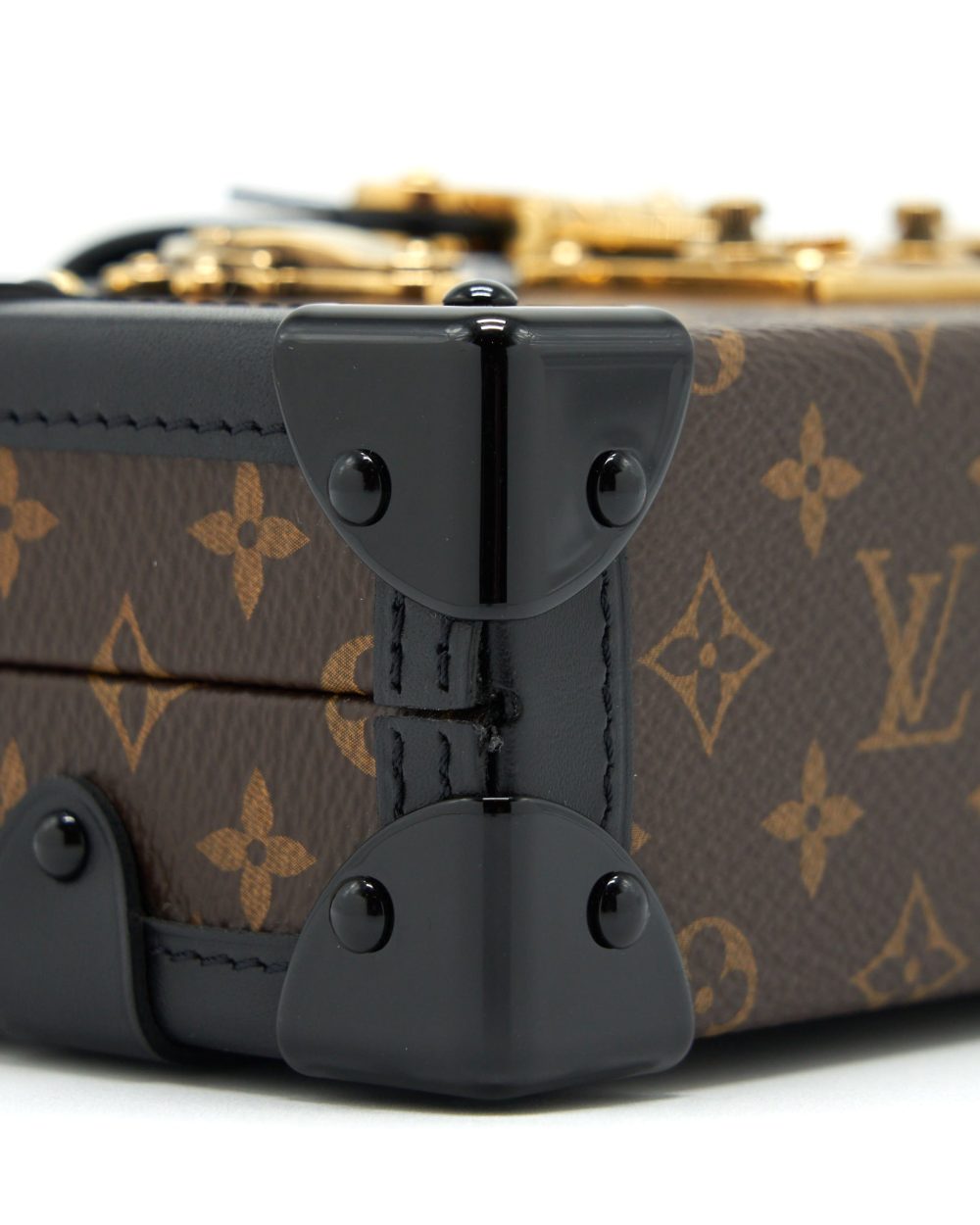 AAA Replica Louis Vuitton LV PETITE MALLE MONOGRAM CANVAS AND LEATHER GHW