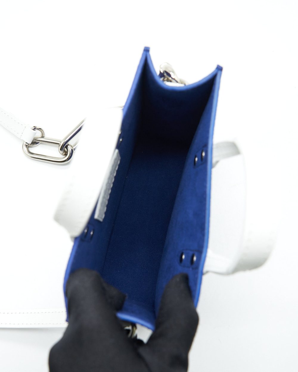 AAA Replica Louis Vuitton LV SAC PLAT XS BLUE SHW