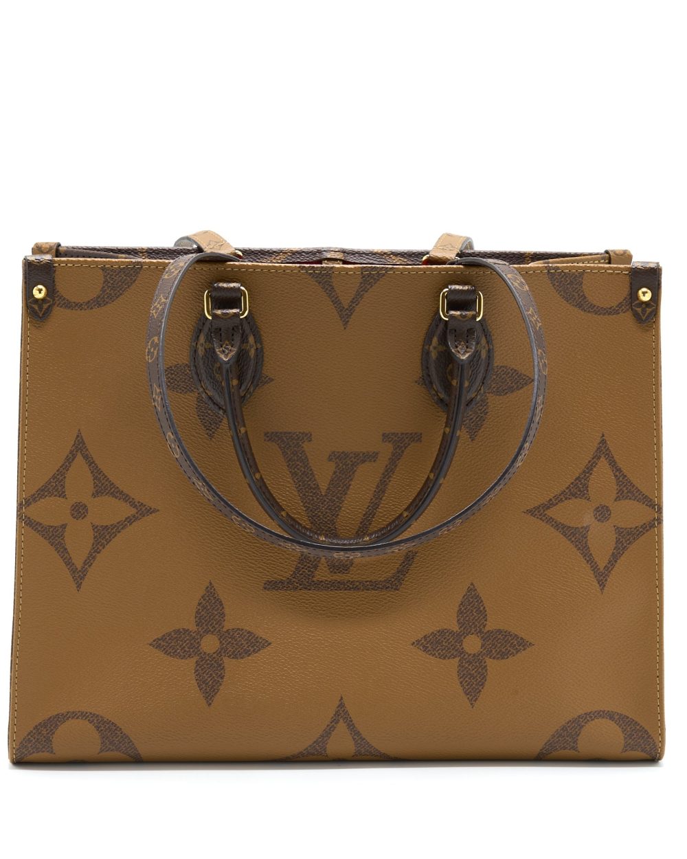 AAA Replica Louis Vuitton LV ON THE GO MM MONOGRAM REVERSE CANVAS GHW