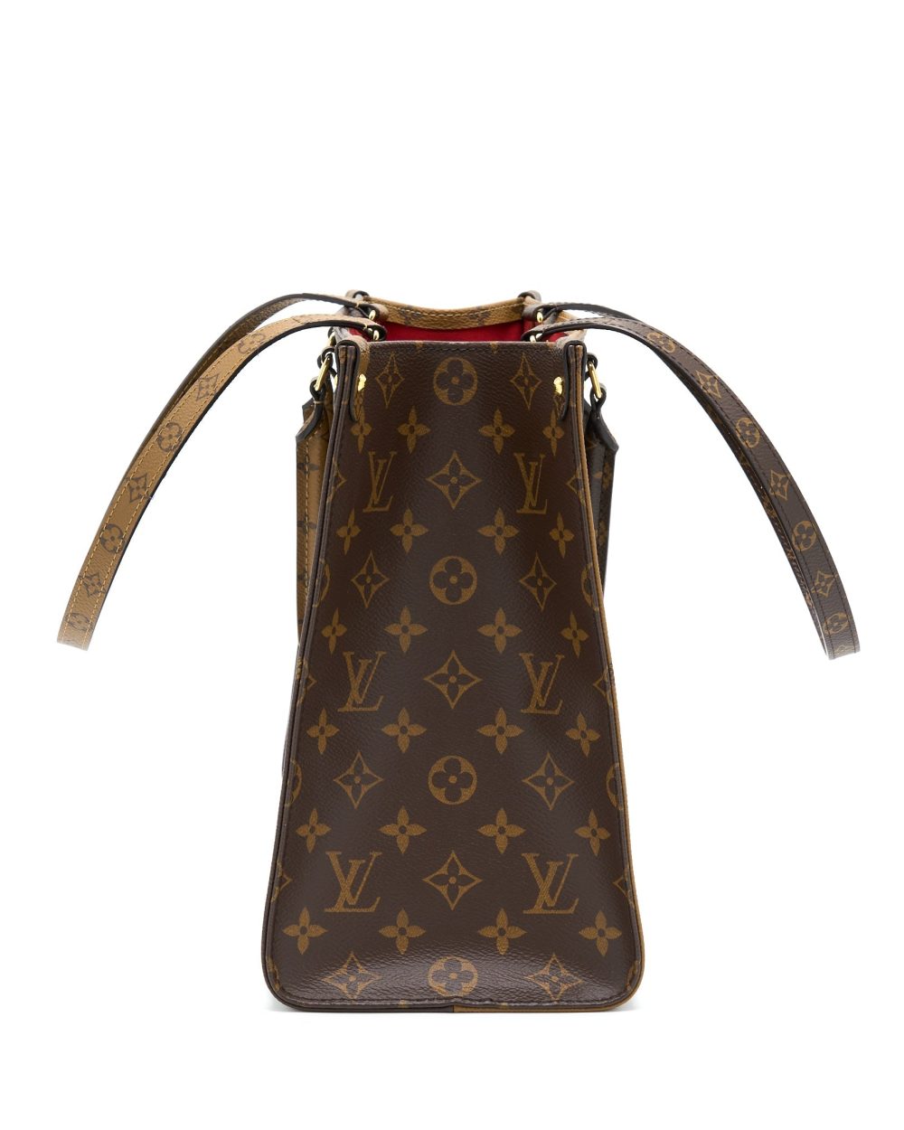 AAA Replica Louis Vuitton LV ON THE GO MM MONOGRAM REVERSE CANVAS GHW