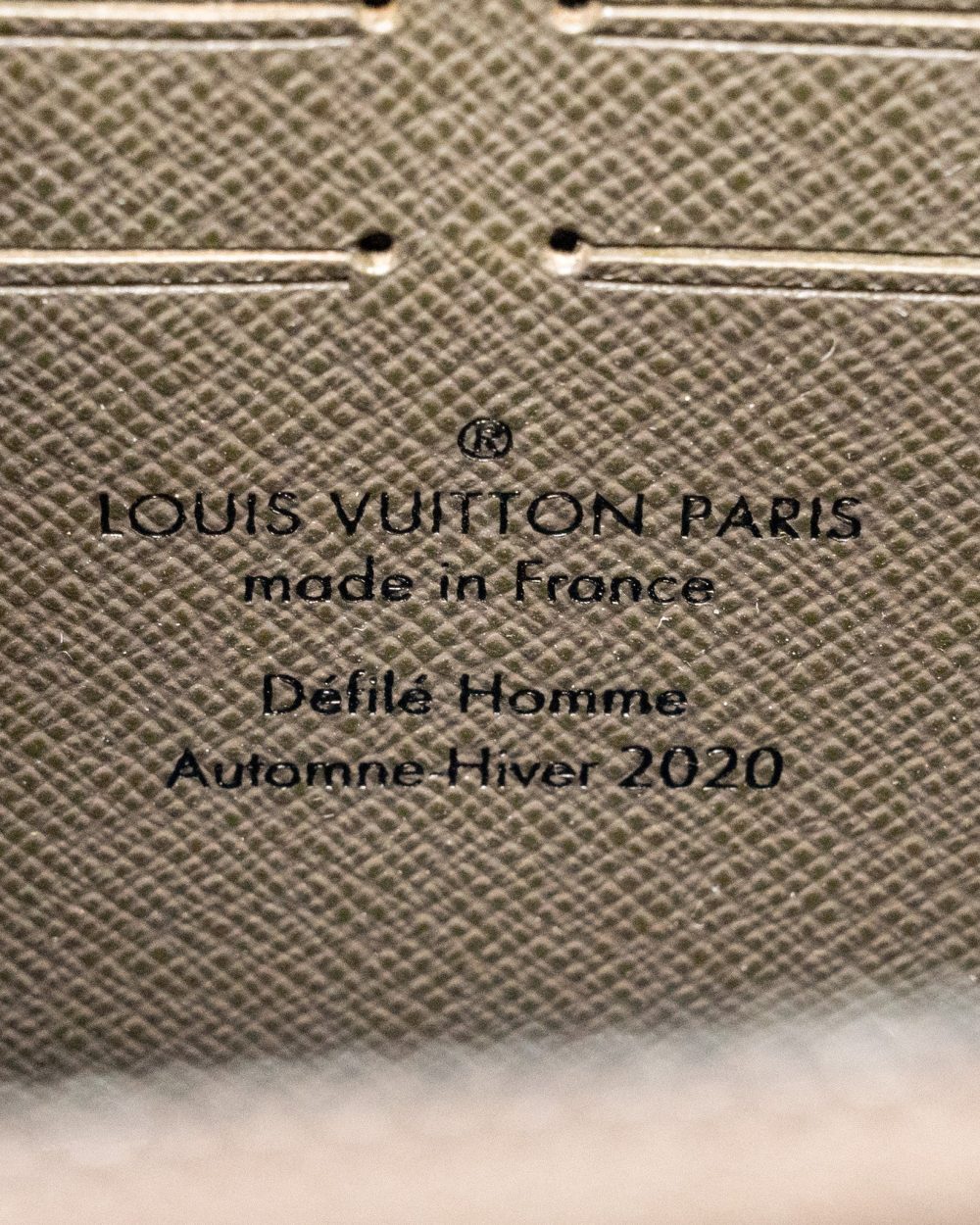 AAA Replica Louis Vuitton LV SOFT TRUNK WALLET TAIGA / MONOGRAM CANVAS KHAKI GREEN BLACK HARDWARE