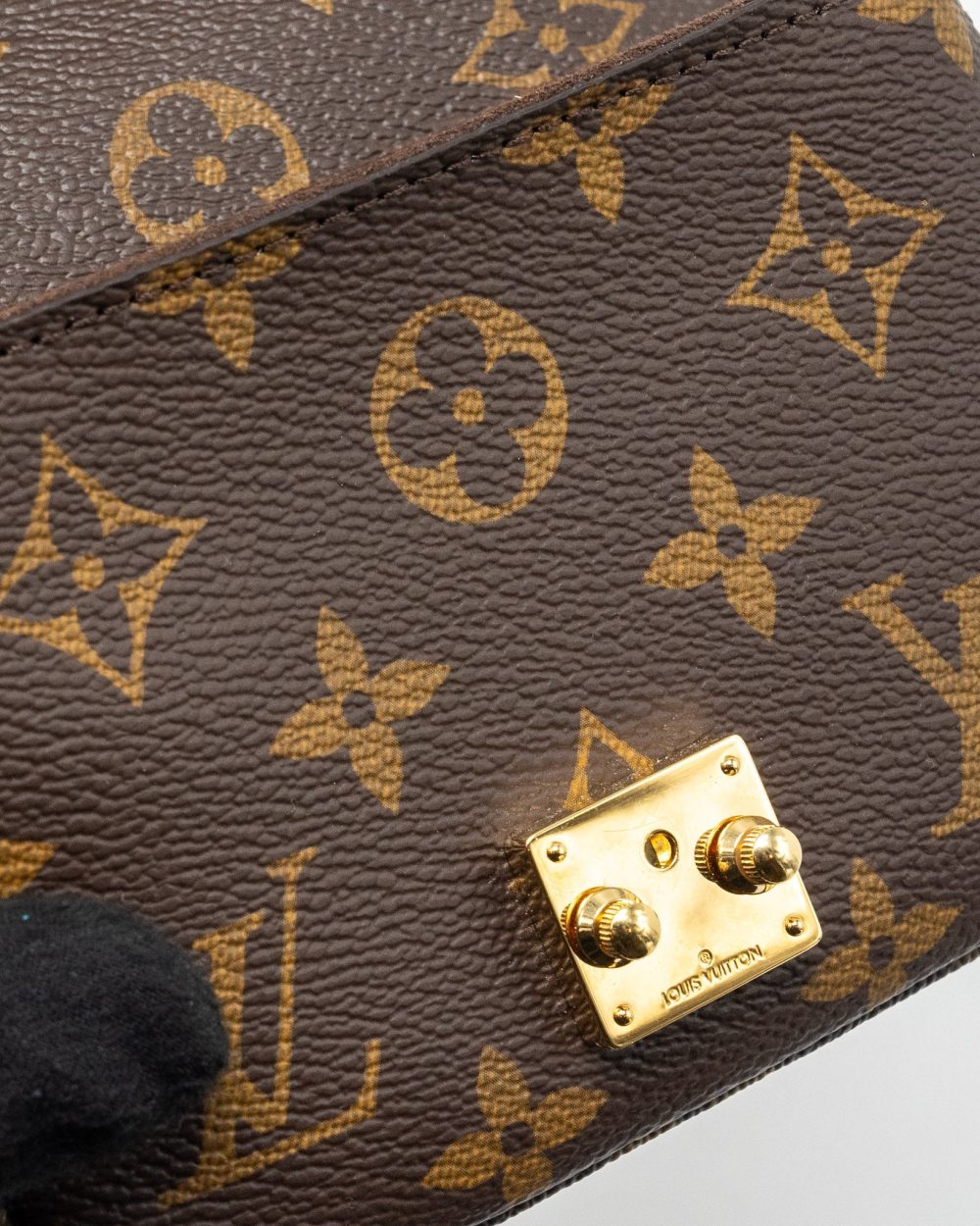 AAA Replica Louis Vuitton LV MICRO MÉTIS MONOGRAM CANVAS GHW
