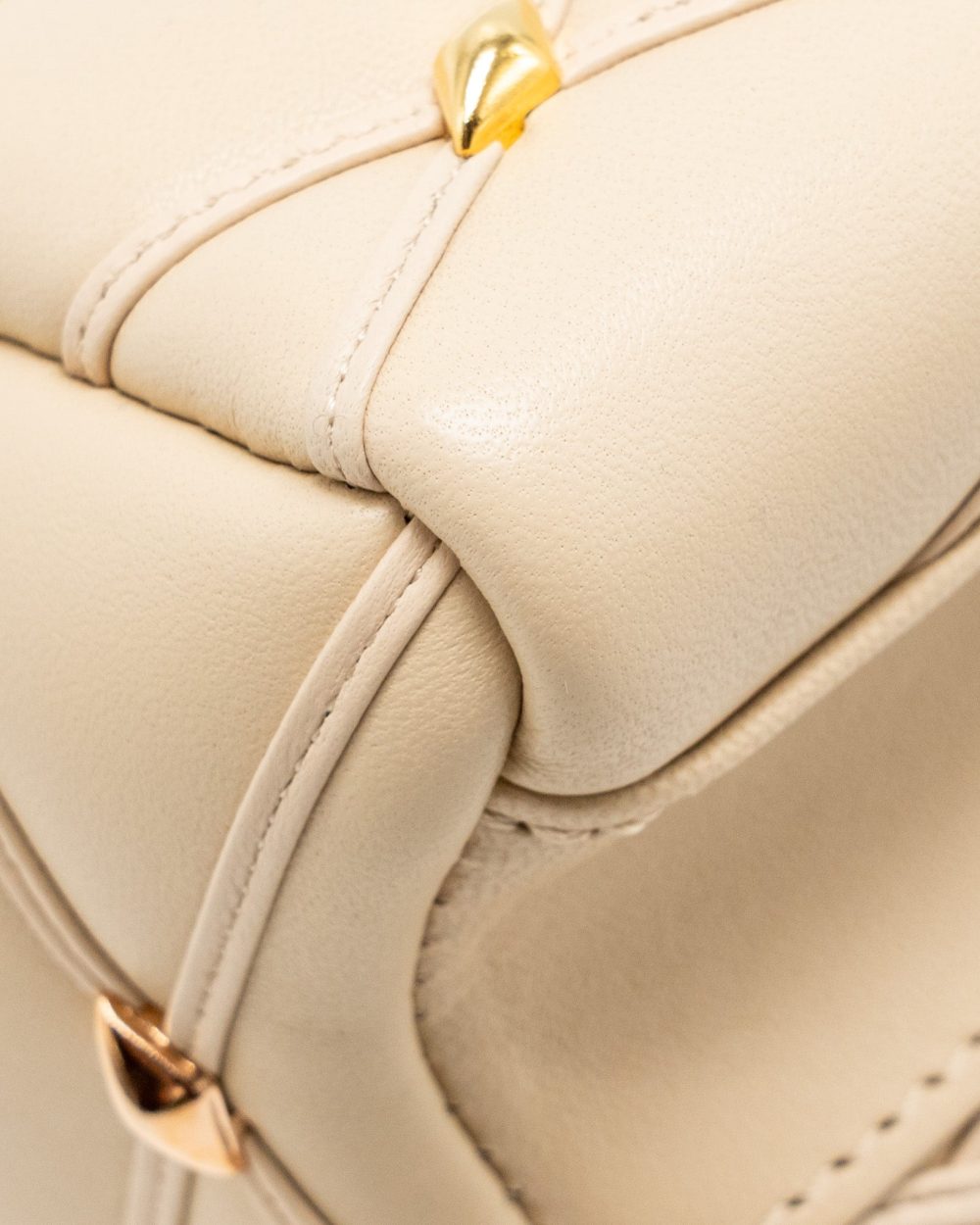 AAA Replica Louis Vuitton LV GO-14 MM LAMBSKIN BEIGE MULTICOLOUR HARDWARE