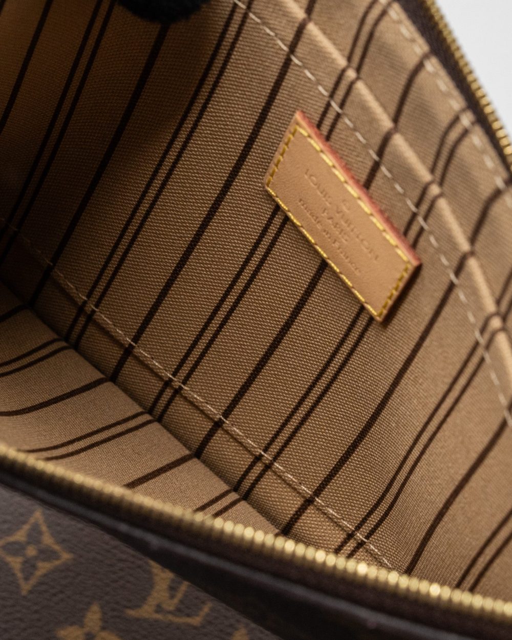 AAA Replica Louis Vuitton LV NEVERFULL MM MONOGRAM CANVAS GHW(NEW VERSION)