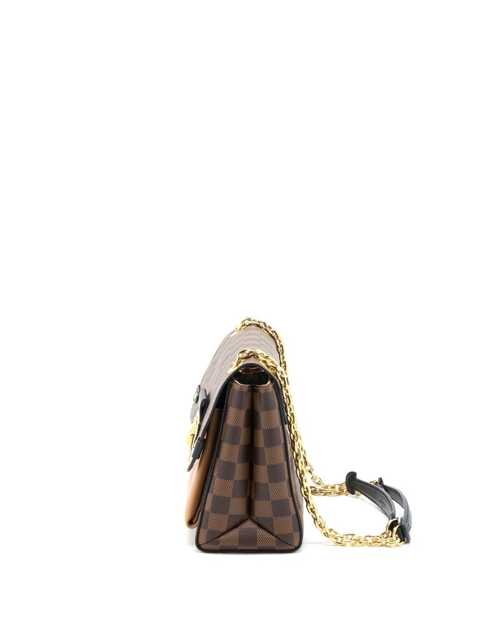 AAA Replica Louis Vuitton LV VAVIN PM DAMIER EBENE CANVAS BEIGE GHW