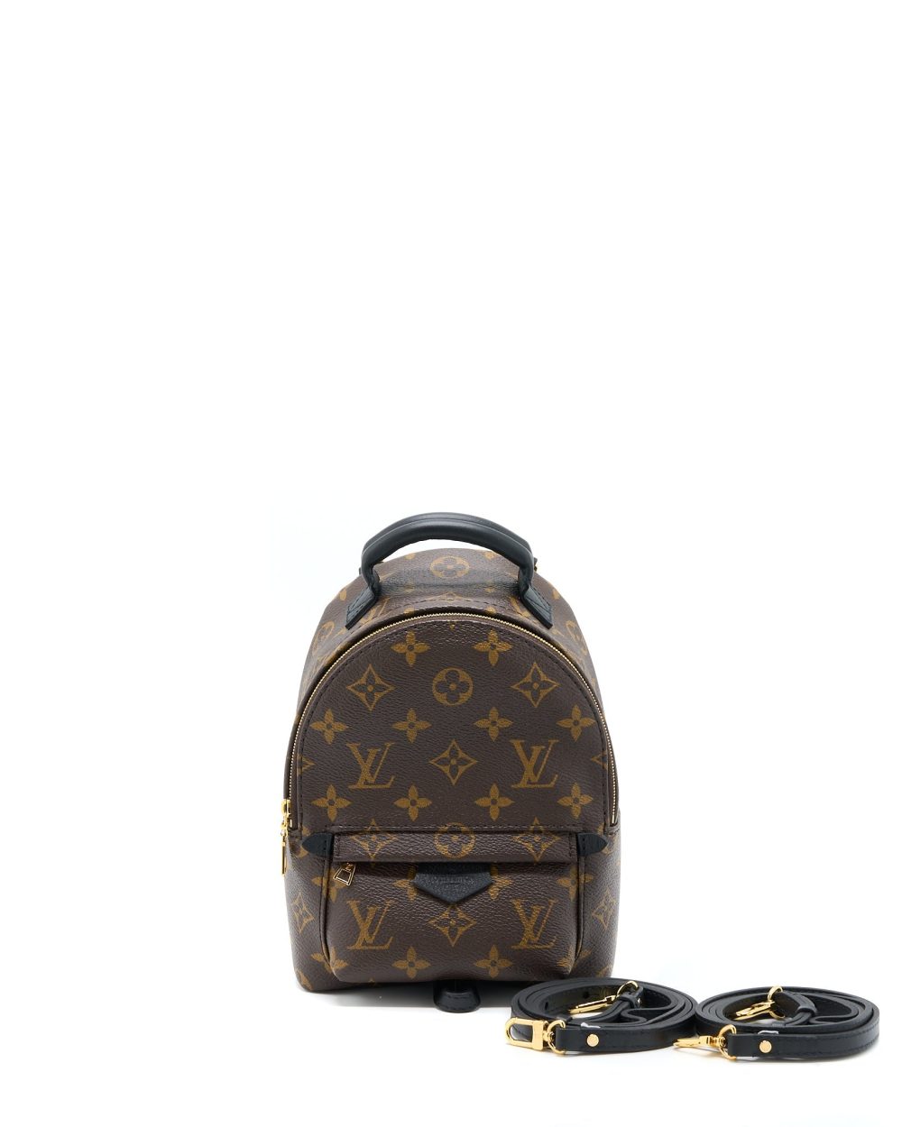 AAA Replica Louis Vuitton LV PALM SPRINGS MINI BACKPACK MONOGRAM CANVAS GHW (NEW VERSION)