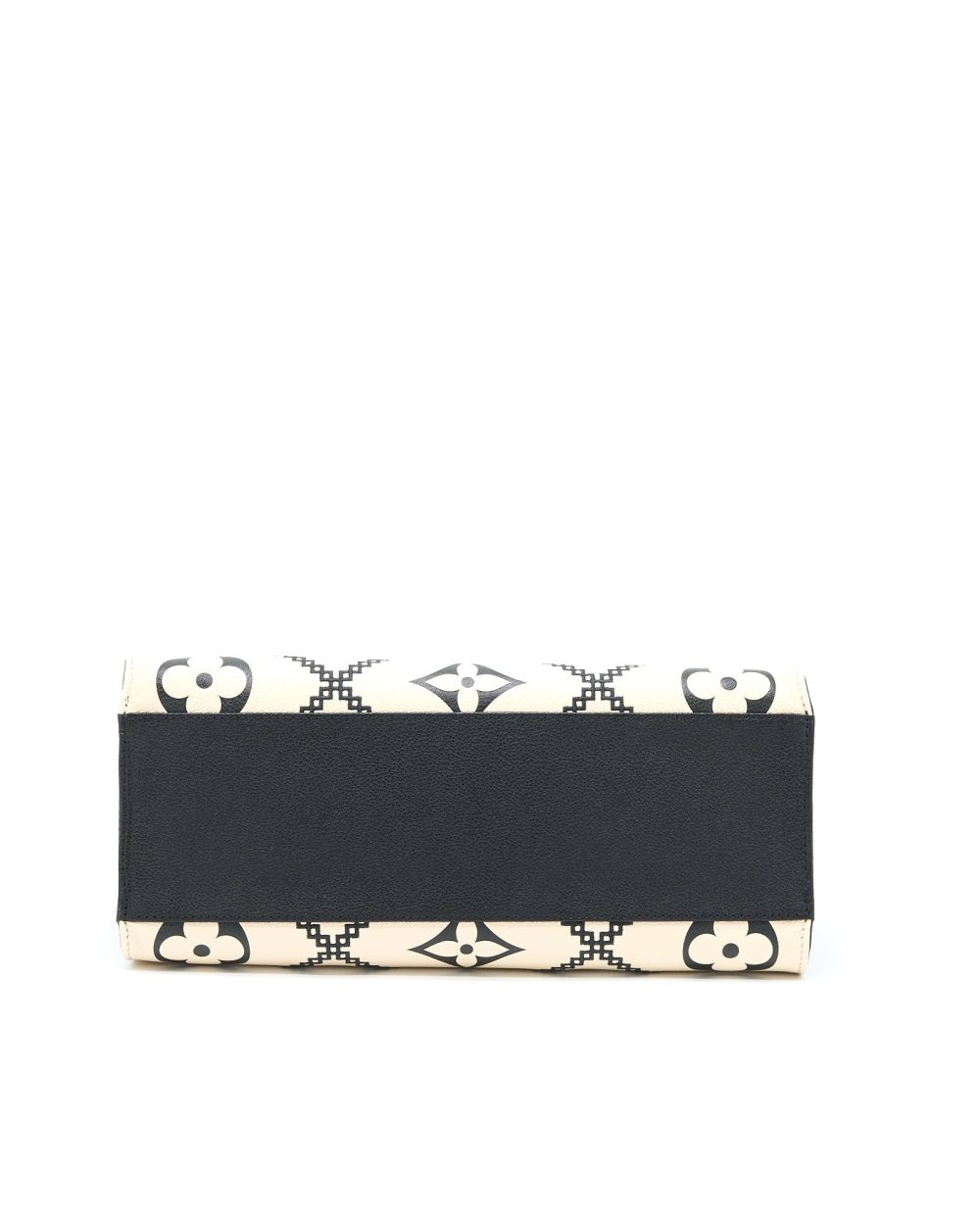 AAA Replica Louis Vuitton LV ONTHEGO MM EMPREINTE CREAM/ BLACK GHW (NEW VERSION)