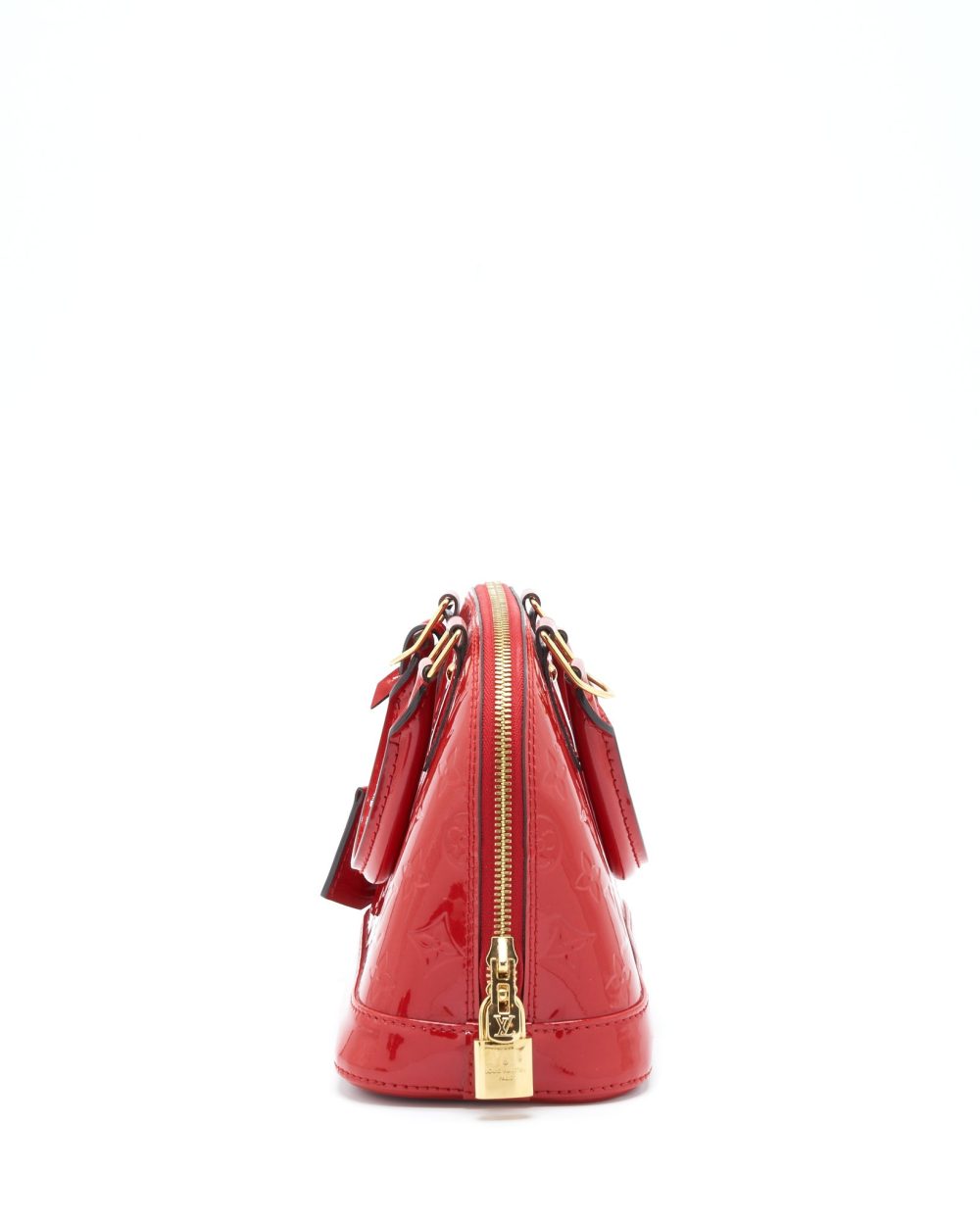 AAA Replica Louis Vuitton LV ALMA BB PATENT RED WITH GHW