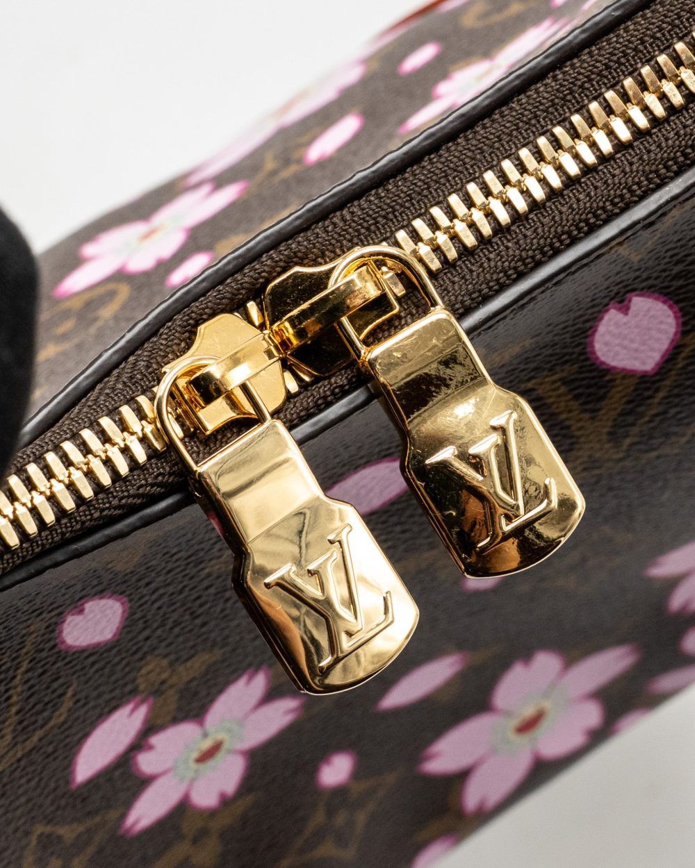 AAA Replica Louis Vuitton LV X TAKASHI MURAKAMI BOULOGNE PM CHERRY BLOSSOM MONOGRAM CANVAS GHW