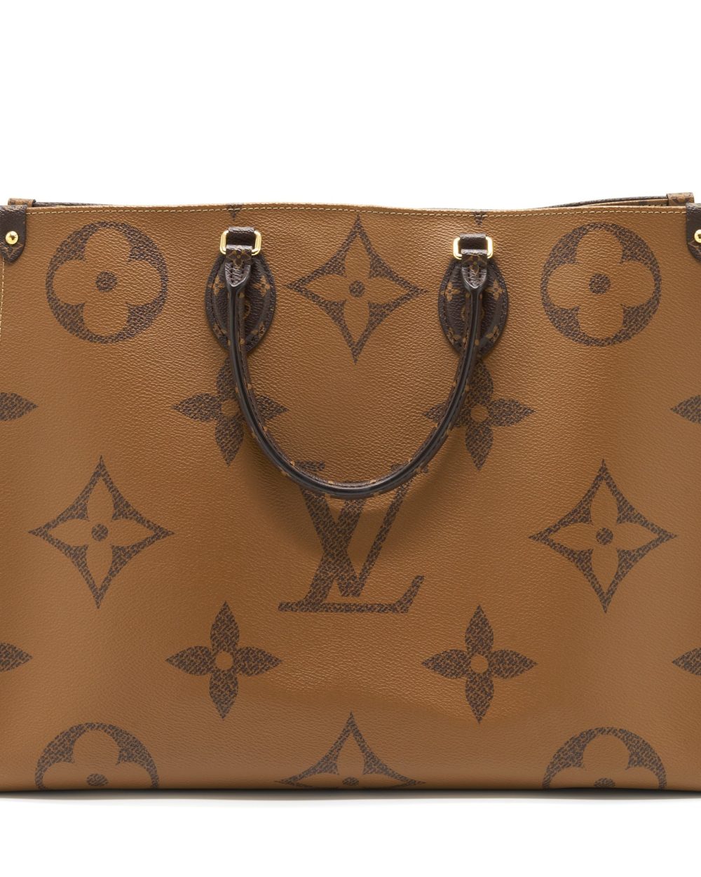 AAA Replica Louis Vuitton LV ON THE GO GM MONOGRAM REVERSE CANVAS GHW