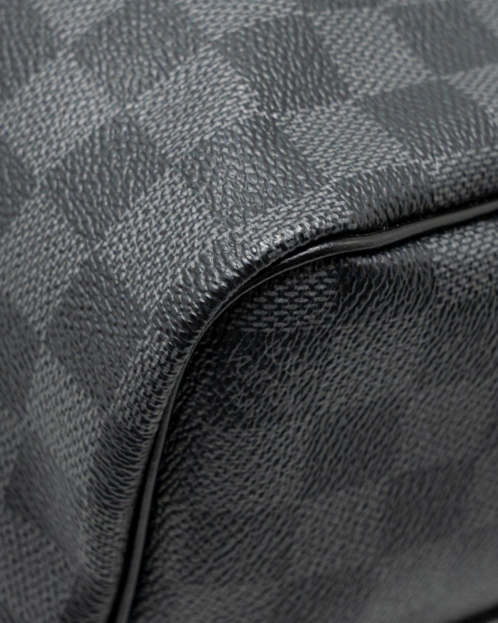 AAA Replica Louis Vuitton LV KEEPALL BANDOULIERE 45 DAMIER GRAPHITE CANVAS BLACK SHW