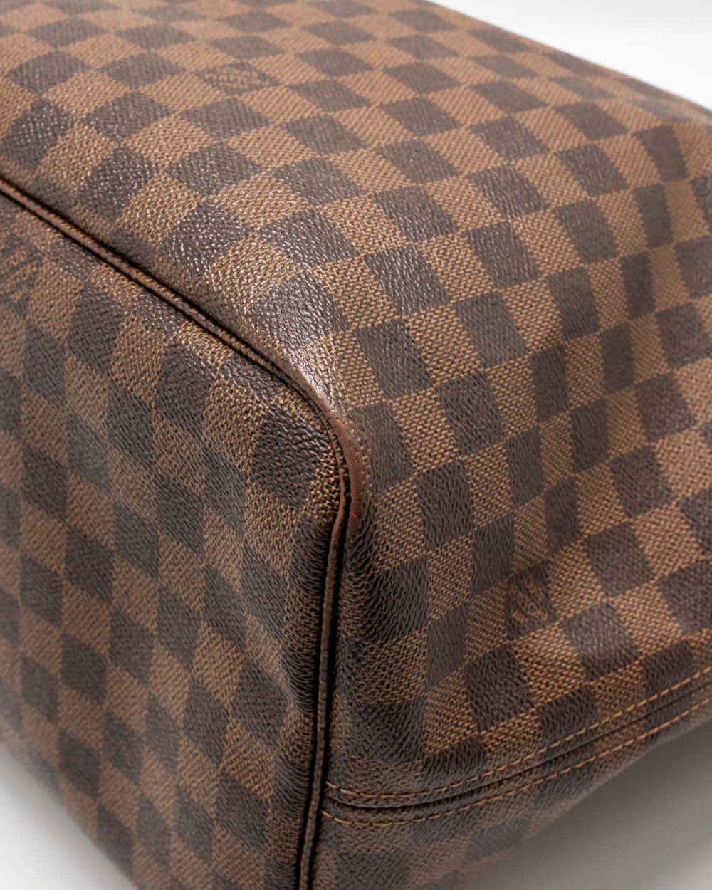 AAA Replica Louis Vuitton LV NEVERFULL GM DAMIER EBENE WITH GHW