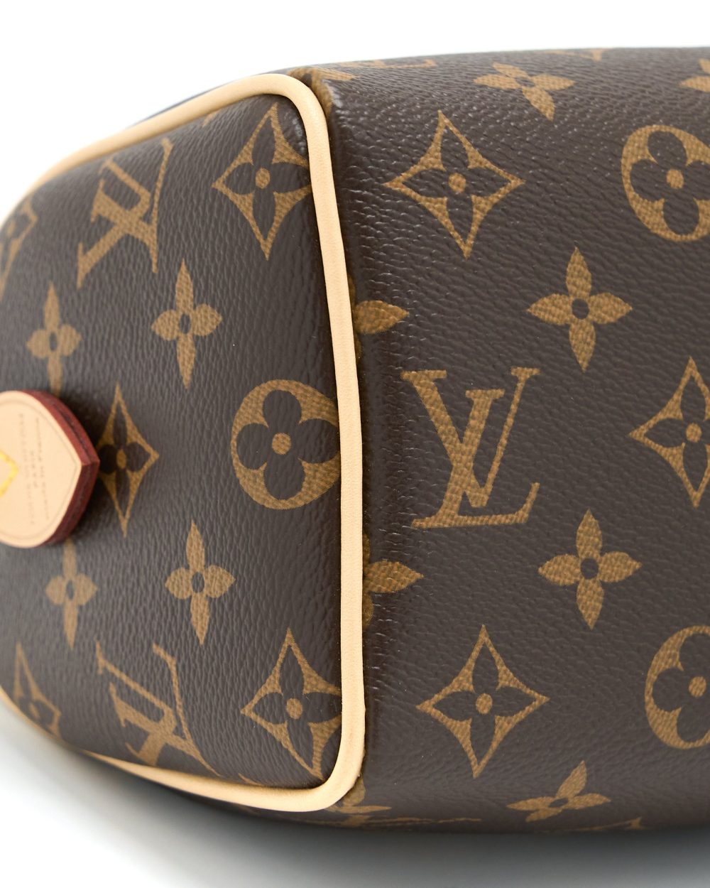 AAA Replica Louis Vuitton LV SPEEDY BANDOULIERE 20 MONOGRAM CANVAS WITH FUCHSIA STRAP