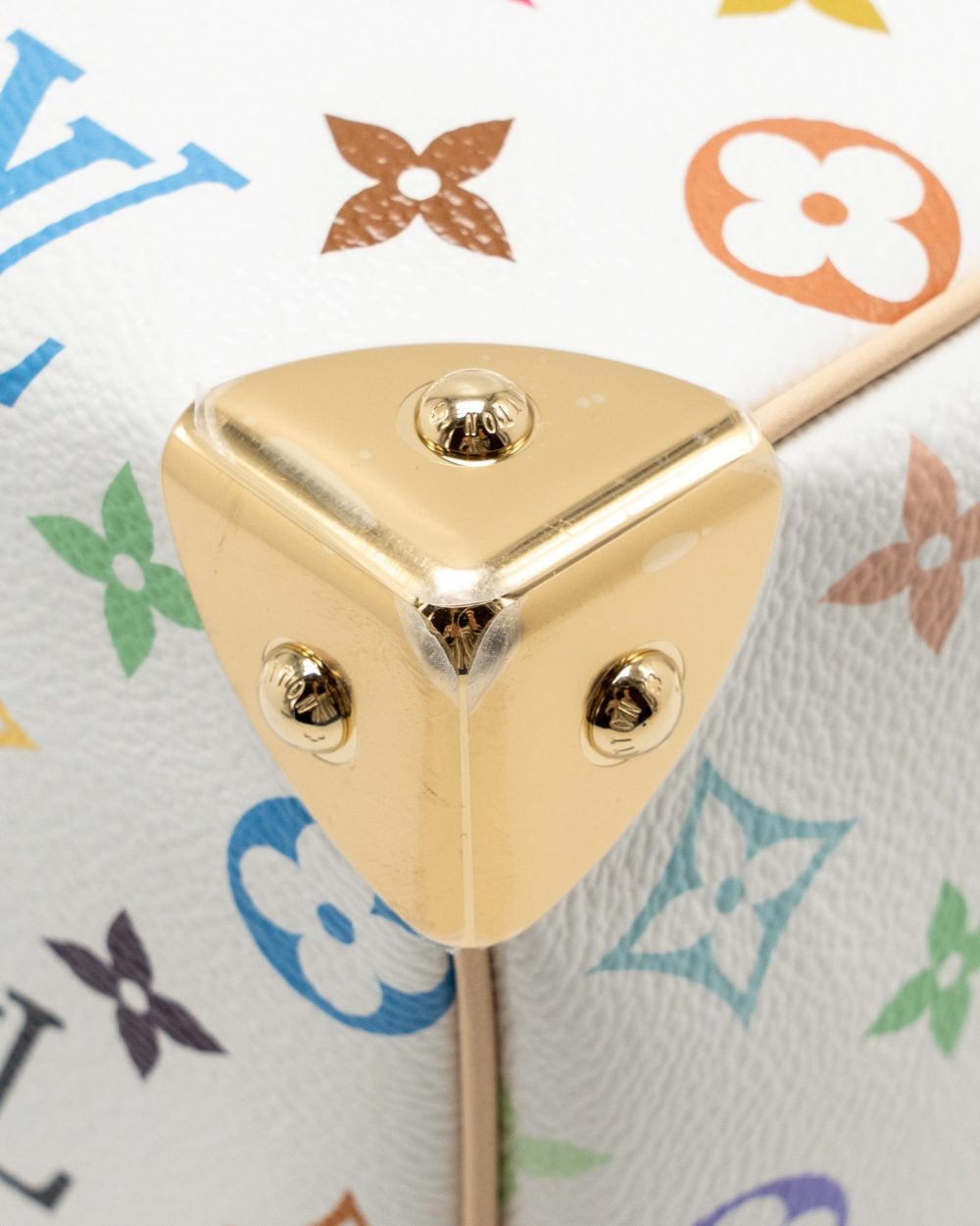AAA Replica Louis Vuitton LV LV X TM SPEEDY BANDOULIÈRE 25 MONOGRAM CANVAS WHITE/ MULTICOLOUR GHW