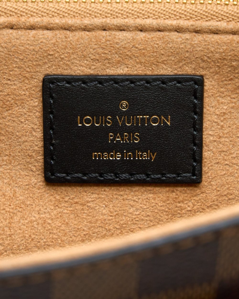 AAA Replica Louis Vuitton LV VAVIN PM DAMIER EBENE CANVAS BEIGE GHW