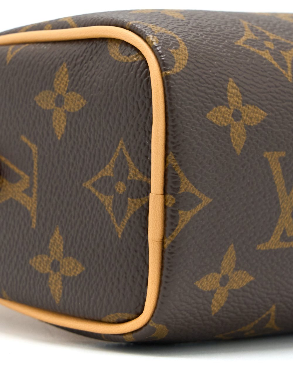 AAA Replica Louis Vuitton LV NANO SPEEDY MONOGRAM CANVAS GHW(NEW VERSION)