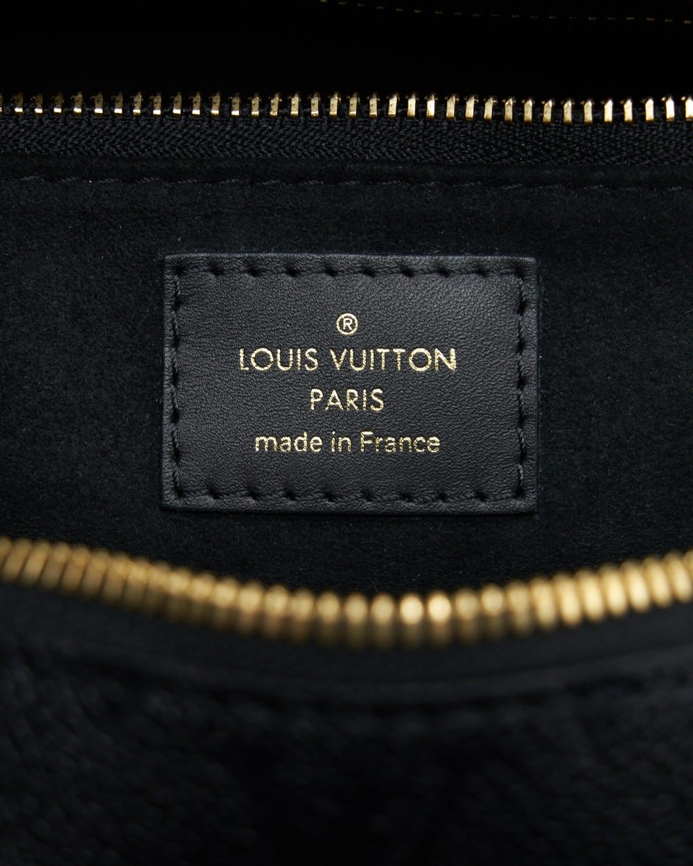 AAA Replica Louis Vuitton LV PETITE MALLE SOUPLE MONOGRAM EMPREINTE BLACK GHW
