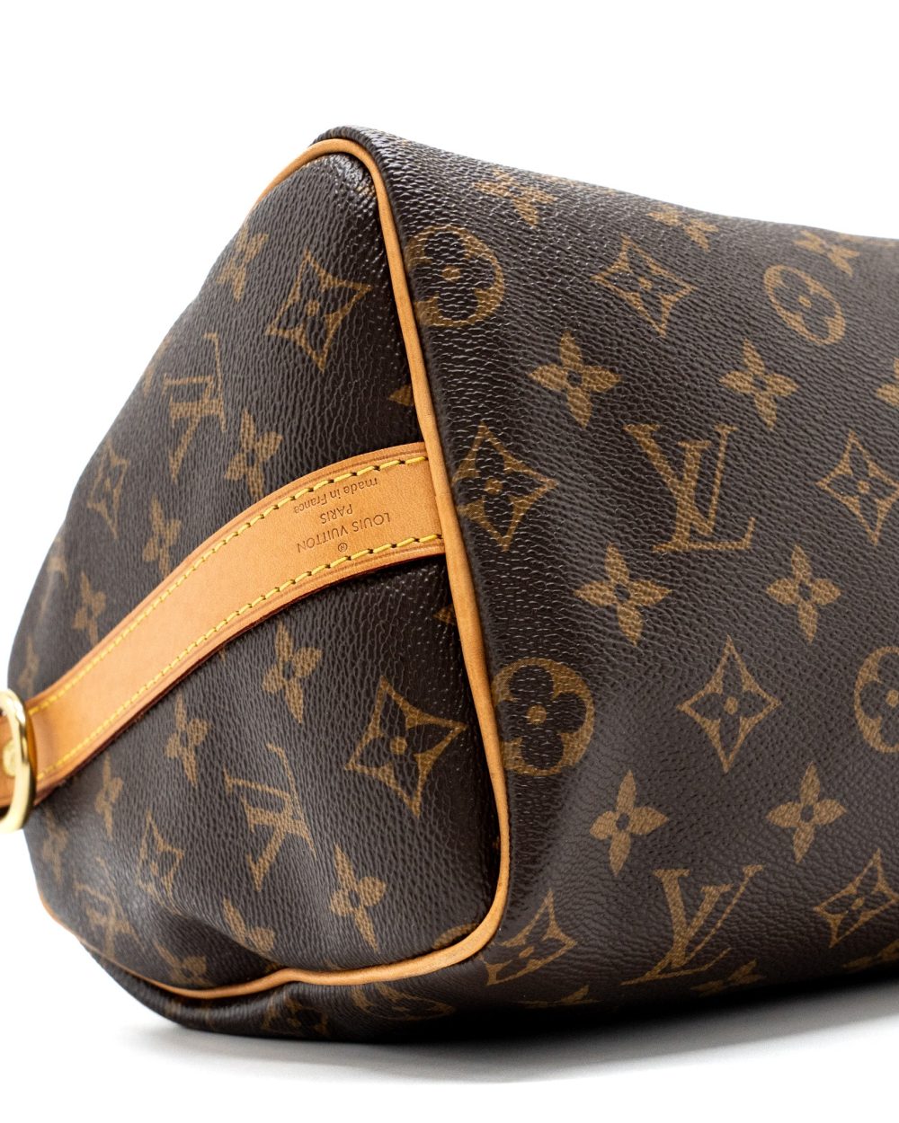 AAA Replica Louis Vuitton LV SPEEDY BANDOULIERE 25 MONOGRAM CANVAS GHW