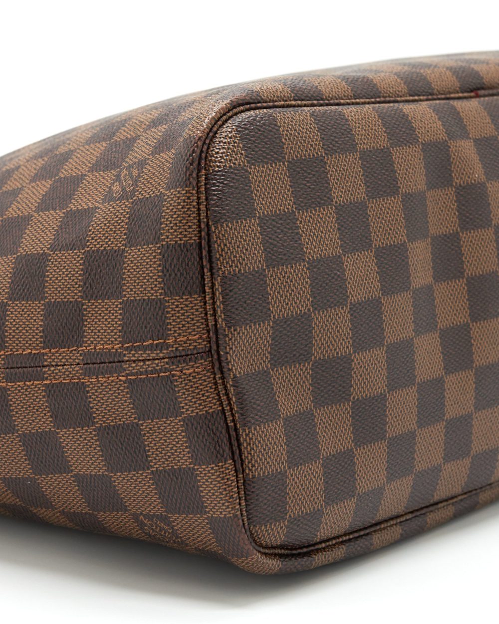 AAA Replica Louis Vuitton LV NEVERFULL MM DAMIER EBENE GHW