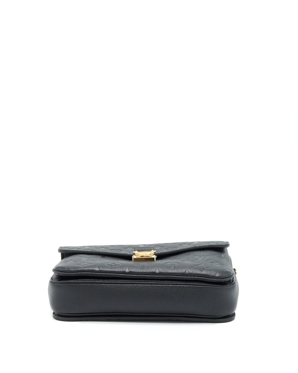 AAA Replica Louis Vuitton LV POCHETTE MÉTIS MONOGRAM EMPREINTE BLACK GHW