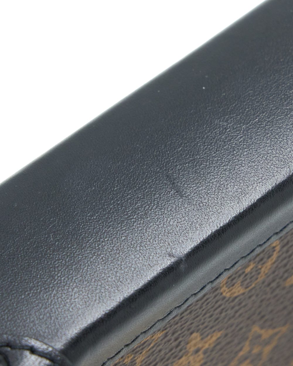 AAA Replica Louis Vuitton LV VERTICAL TRUNK POCHETTE WITH CHAIN MONOGRAM CANVAS GHW