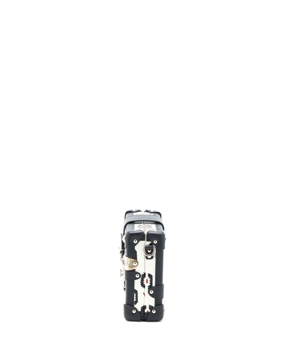 AAA Replica Louis Vuitton LV PETIT MALLET LIMITED EDITION BLACK / WHITE SHW