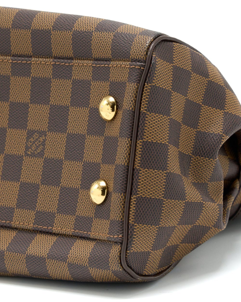 AAA Replica Louis Vuitton LV TREVI PM DAMIER EBENE GHW