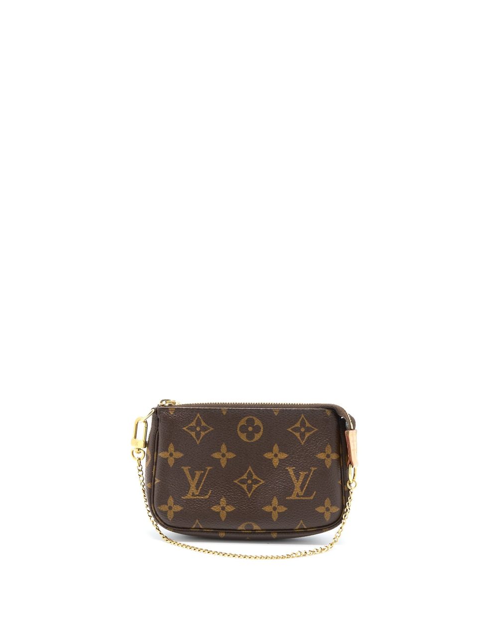 AAA Replica Louis Vuitton LV MINI POCHETTE ACCESSORIES MONOGRAM CANVAS GHW