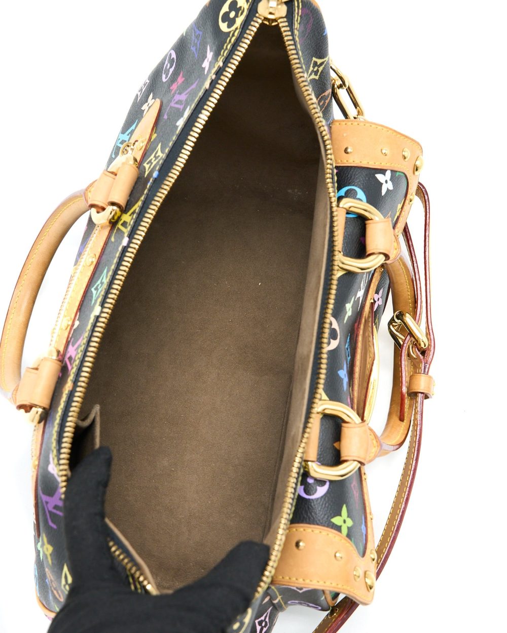 AAA Replica Louis Vuitton LV RITA BAG MULTICOLOUR MONOGRAM CANVAS BLACK GHW