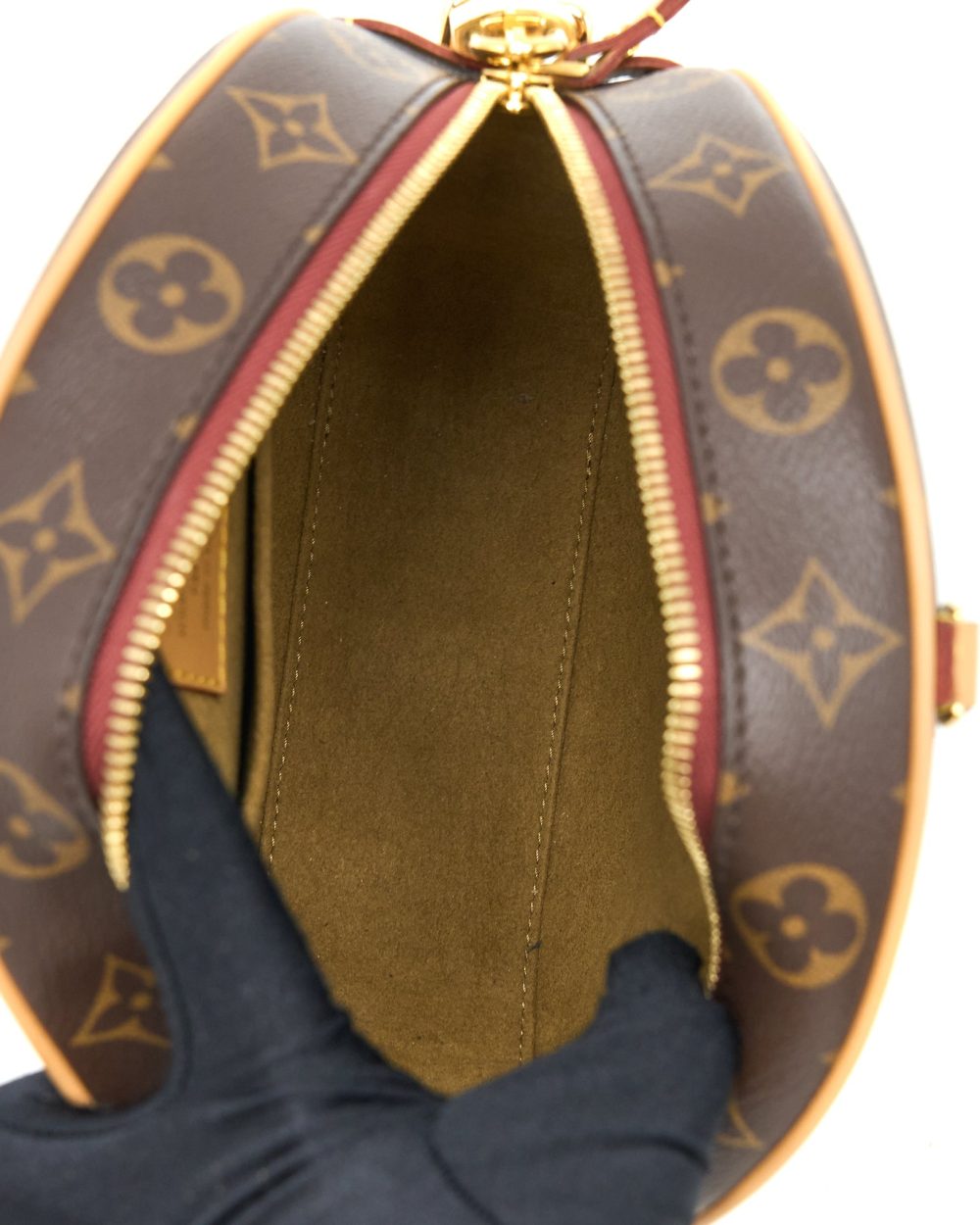 AAA Replica Louis Vuitton LV BOITE CHAPEAU SOUPLE MM MONOGRAM CANVAS GHW